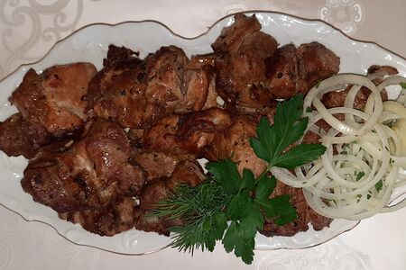 Шашлык из свинины Шея