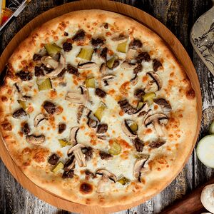 Пицца с грибами