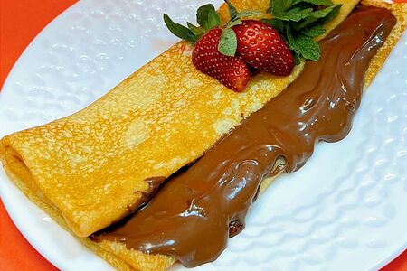 Блин с Нутеллой