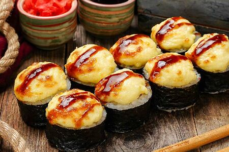 Ролл цыпленок авокадо