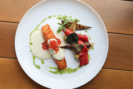 Форель в сливочном соусе