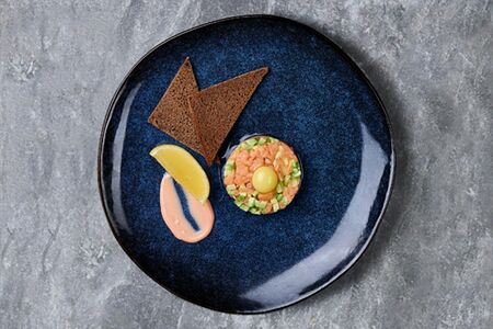 Тартар из лосося