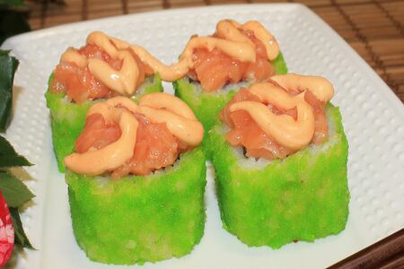 Спайси с лососем