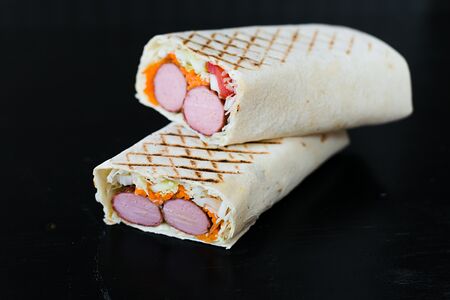 Хот-дог в лаваше