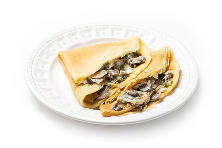 Блинчики с грибным жюльеном 2 шт