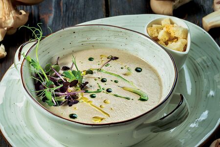 Грибной крем-суп