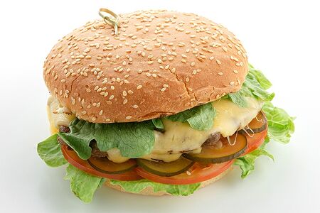 Бургер с говядиной