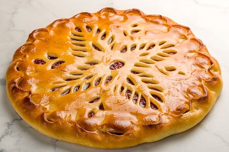 Пирог Вишня Шоколад