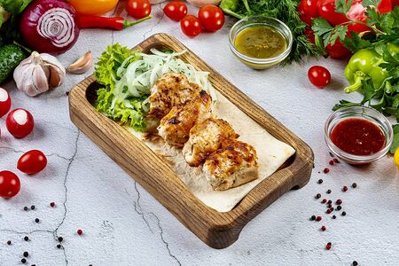 Шашлык из куриного филе