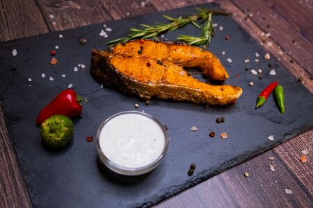 Стейк из форели