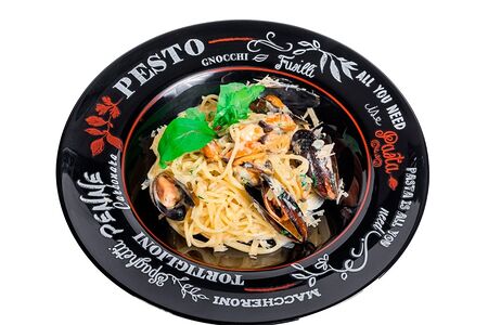 Паста с мидиями