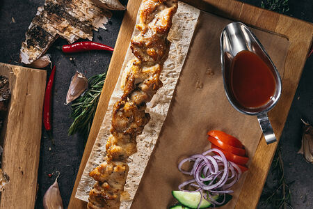 Шашлык из куриной грудки