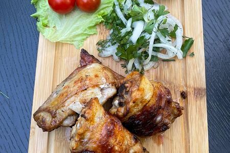 Шашлык из куриного бедра