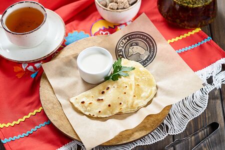 Кыстыбый с картофелем