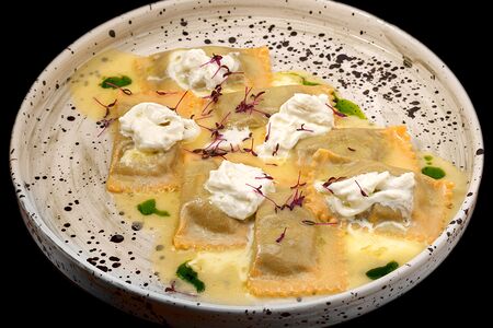 Равиоли Черное и белое