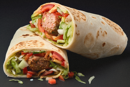 Люля-кебаб в лаваше