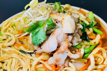 С куриными бёдрышками