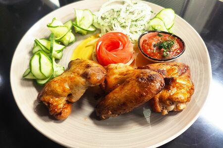 Шашлык из куриных крылышек