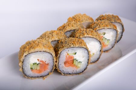 Ролл Филадельфия темпура