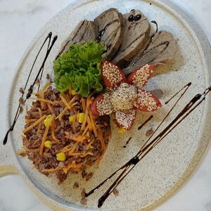 Վայրի բրինձ տավարի մսով