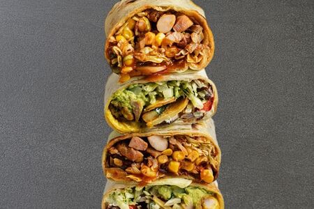 Шаурма с морепроуктами