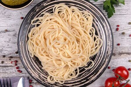Спагетти со сливочным маслом