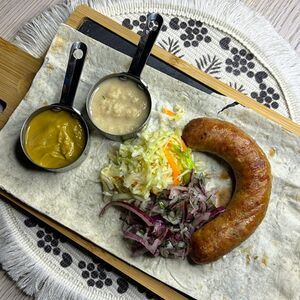 Колбаски на гриле из филе куриного бедра