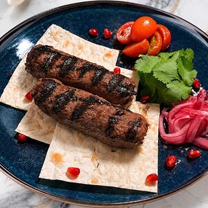 Люля из барашка и мраморной говядины