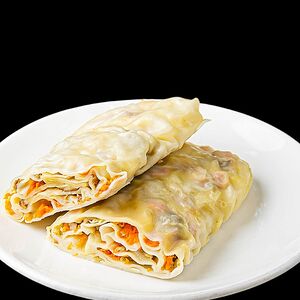 Орама с мясом и тыквой