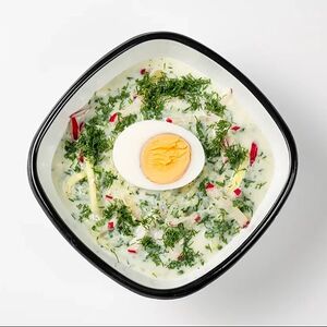 Окрошка на кефире
