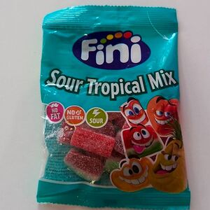 Мармелад жевательный Fini Tropical кислые в сахаре 90г
