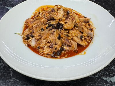 Салат курица по-сычуаньски
