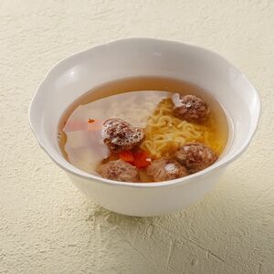 Супчик с фрикадельками из говядины
