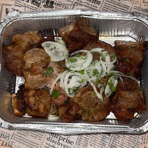 Шашлык из свиной почечной мякоти