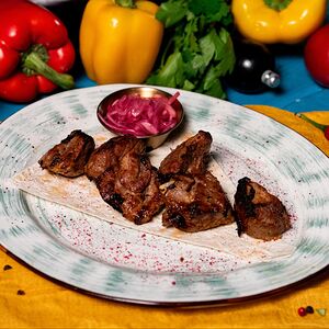 Шашлык из бараньей мякоти