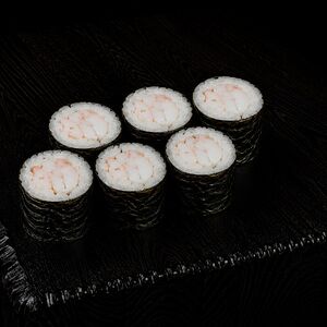 Хосомаки с креветкой