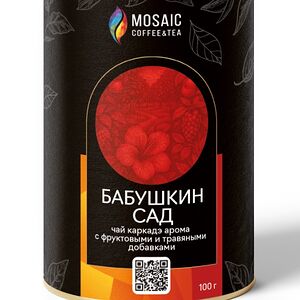 Чай на основе каркаде Бабушкин сад 