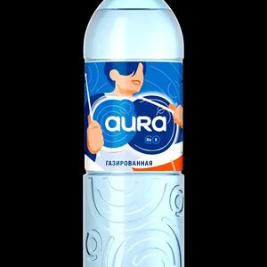 Вода Aura газированная