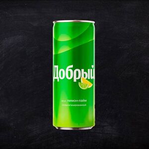Добрый Лайм-лимон ж/б 0.33 л
