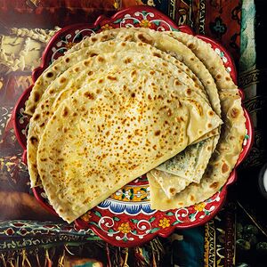 Кутаб с бараниной