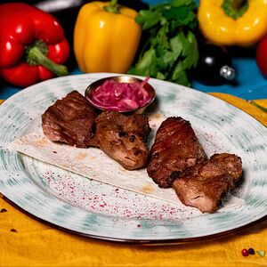 Шашлык из свиной шейки