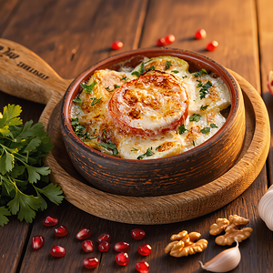 Говядина с картофелем и грибами 280гр