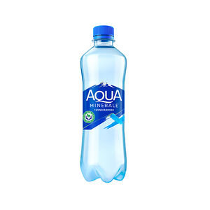 Вода Аква Минерале с газом 0,5 л