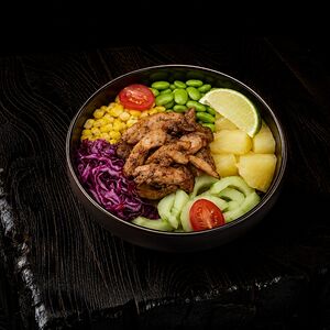 Поке с курицей
