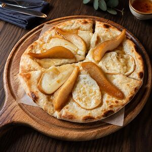 Хачапури с копченой грушей