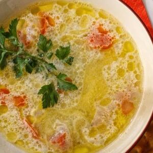 Суп куриный