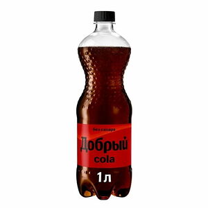 Добрый Кола без сахара 1 л