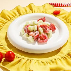 Овощная компания со сметаной