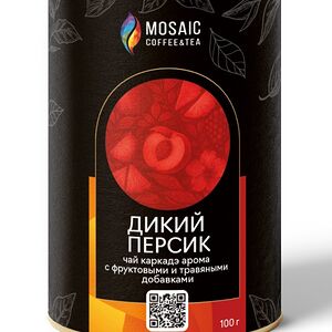 Чай на основе каркаде Дикий персик