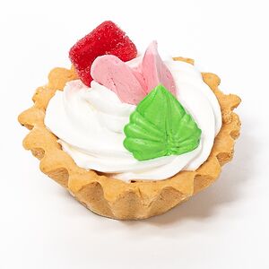 Пирожное «Корзиночка с фруктовой начинкой и кремом» 1шт.